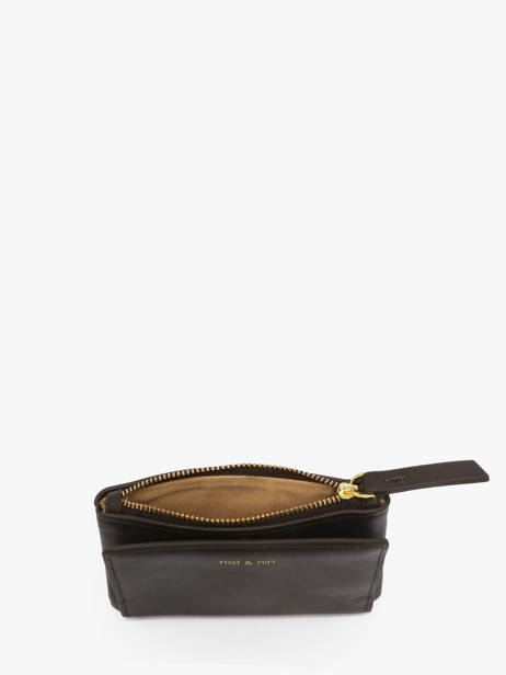 Portefeuille Leder Nat et nin Bruin vintage SOLY ander zicht 2